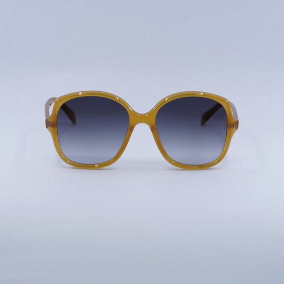 ?️ New Celine CL40172U 47B Sunglasses - Milky Honey Frame, Grey Lenses main image 4